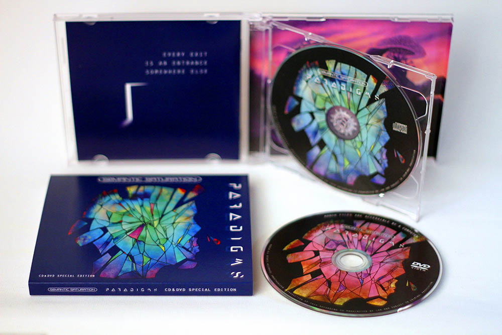 Paradigms Special Edition CD&DVD Inside View